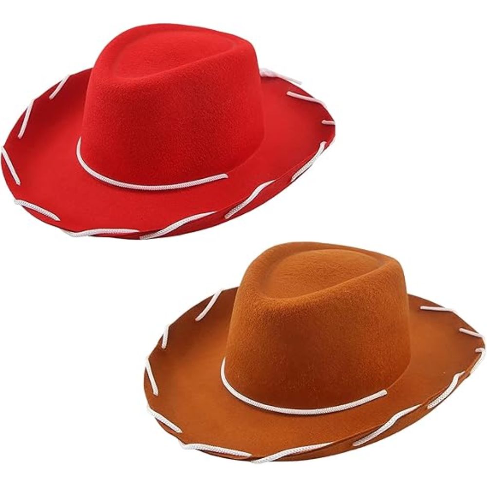 Men Formal Wear Set - Fantasia Woody Jessie Cosplay Felt Hat