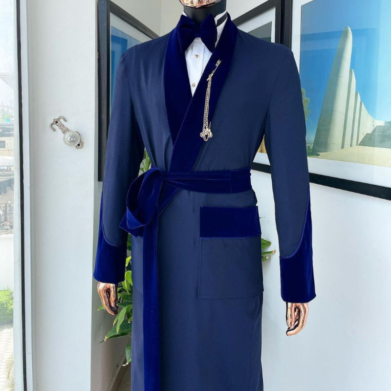 Men'S Formal Wear For A Wedding - Tailor Made Royal Blue Men Suit