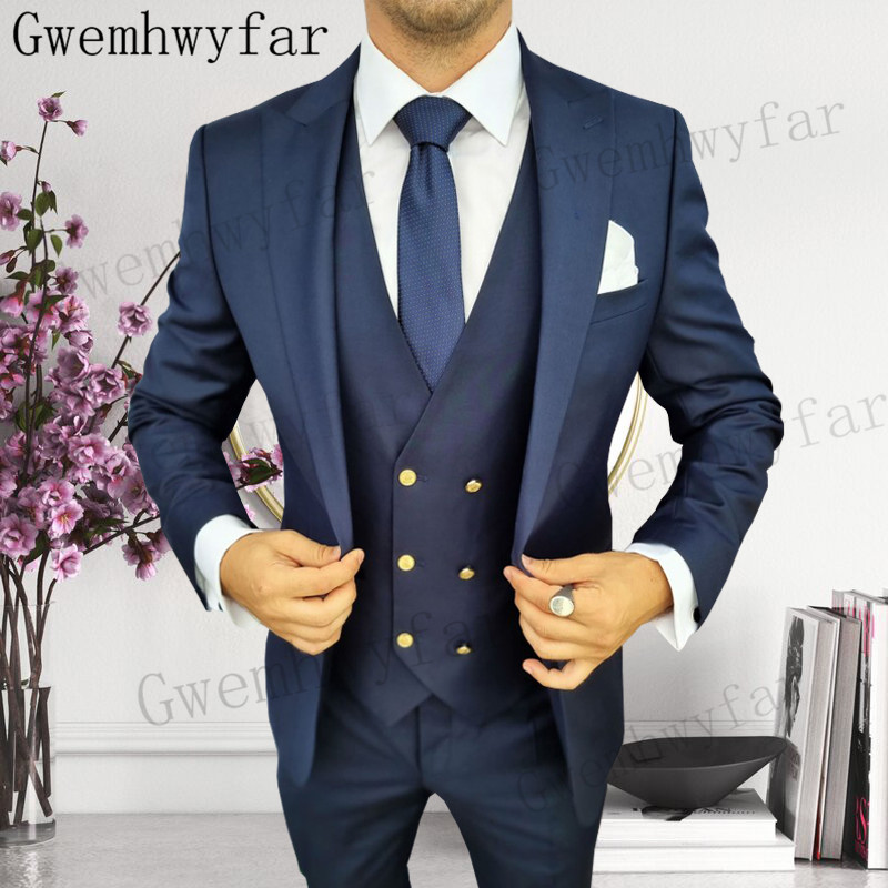 Gwenhwyfar Groomsmen Peaked La - огляд і ціна Formal Men Party Wear Jacket