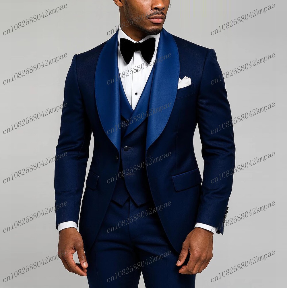 New Navy Blue Formal Men Suit  - огляд і ціна Men'S Formal Wear For A Wedding