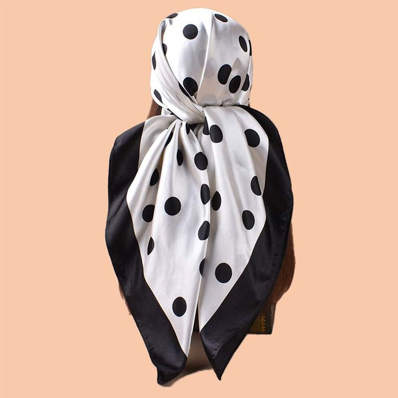 90*90cm Luxury Polka Dots Silk - огляд і ціна Windsor Knot Tie