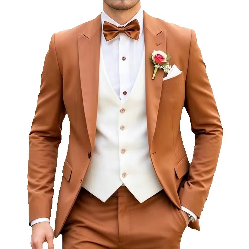 New Classic 3 Piece Men's Suit - огляд і ціна Men'S Formal Wear Waistcoat