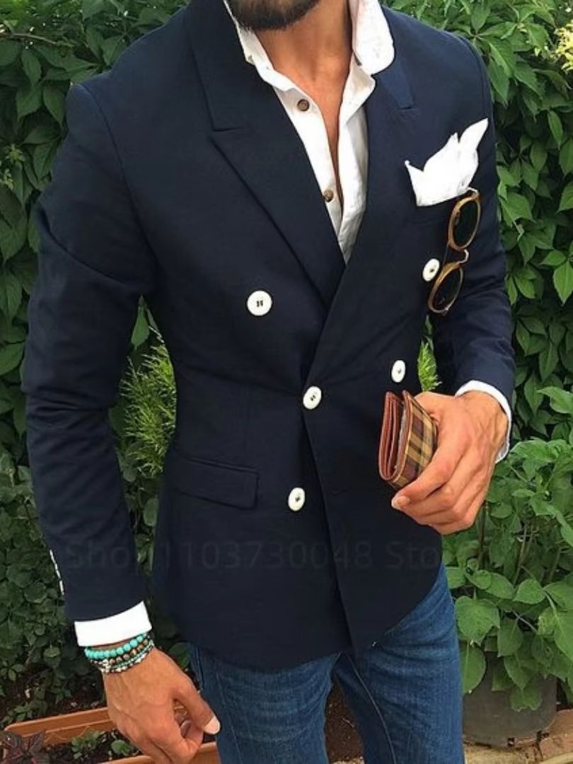 Wedding Men Suits 6XL Blazer B - огляд і ціна Formal Men Party Wear Jacket