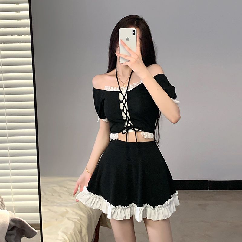 Instagram Style Women Two Piec - огляд і ціна Slim Fit Suit Set