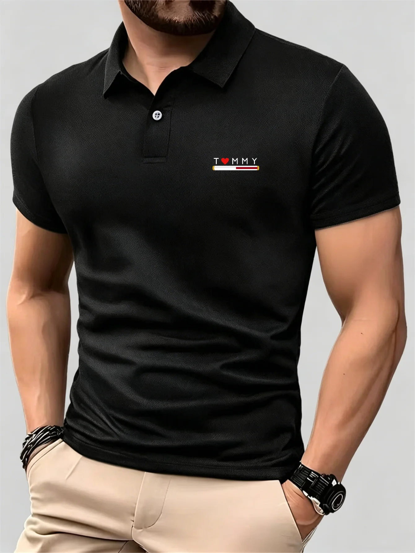 New Breathable Short Sleeve Bu - огляд і ціна Men'S Used Formal Wear