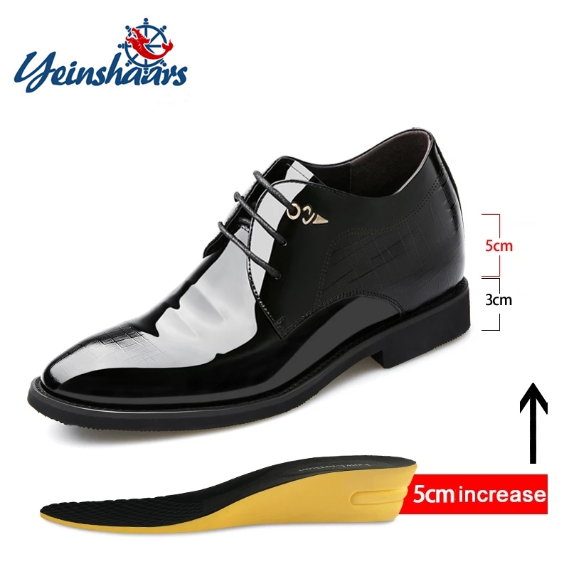 3/6/8 Cm Elevator Shoes Men Dr - огляд і ціна Men'S Used Formal Wear