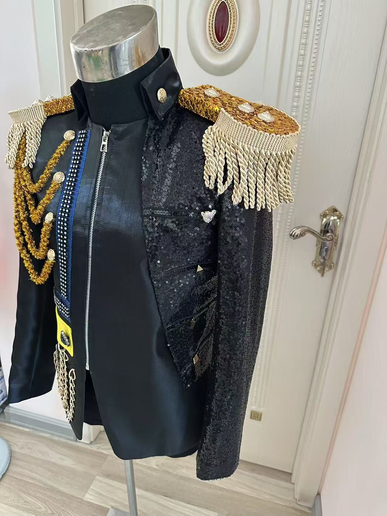 New Men Tassel Royal Jacket We - огляд і ціна Formal Wear For Men In Wedding