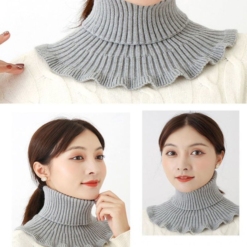 New-Warm Knitted Fake Collar W - огляд і ціна Windsor Knot Tie