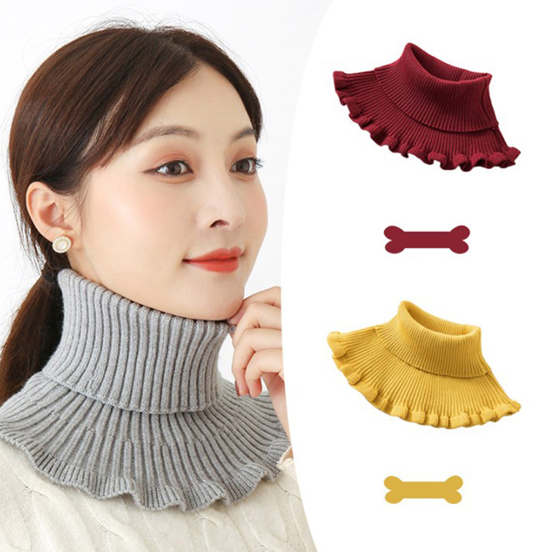 New-Warm Knitted Fake Collar W - огляд і ціна Windsor Knot Tie