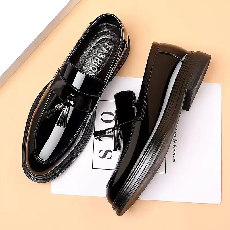 Black Social Shoe for Men Casu - огляд і ціна Men'S Used Formal Wear