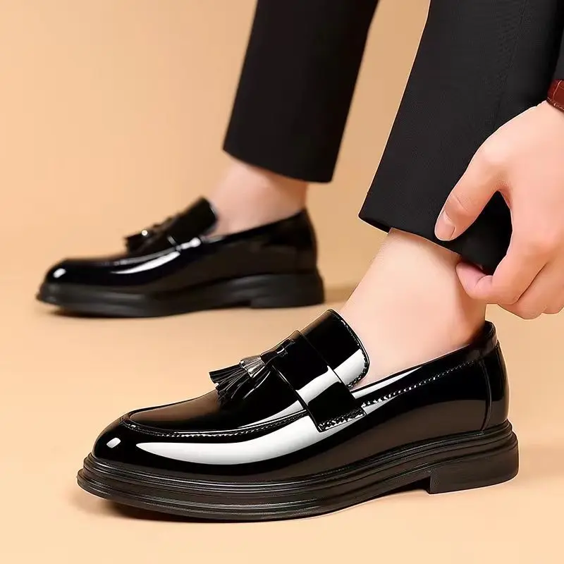 Black Social Shoe for Men Casu - огляд і ціна Men'S Used Formal Wear