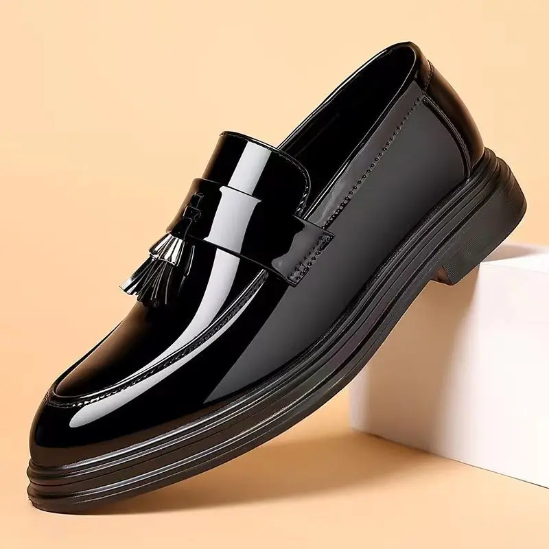 Black Social Shoe for Men Casu - огляд і ціна Men'S Used Formal Wear