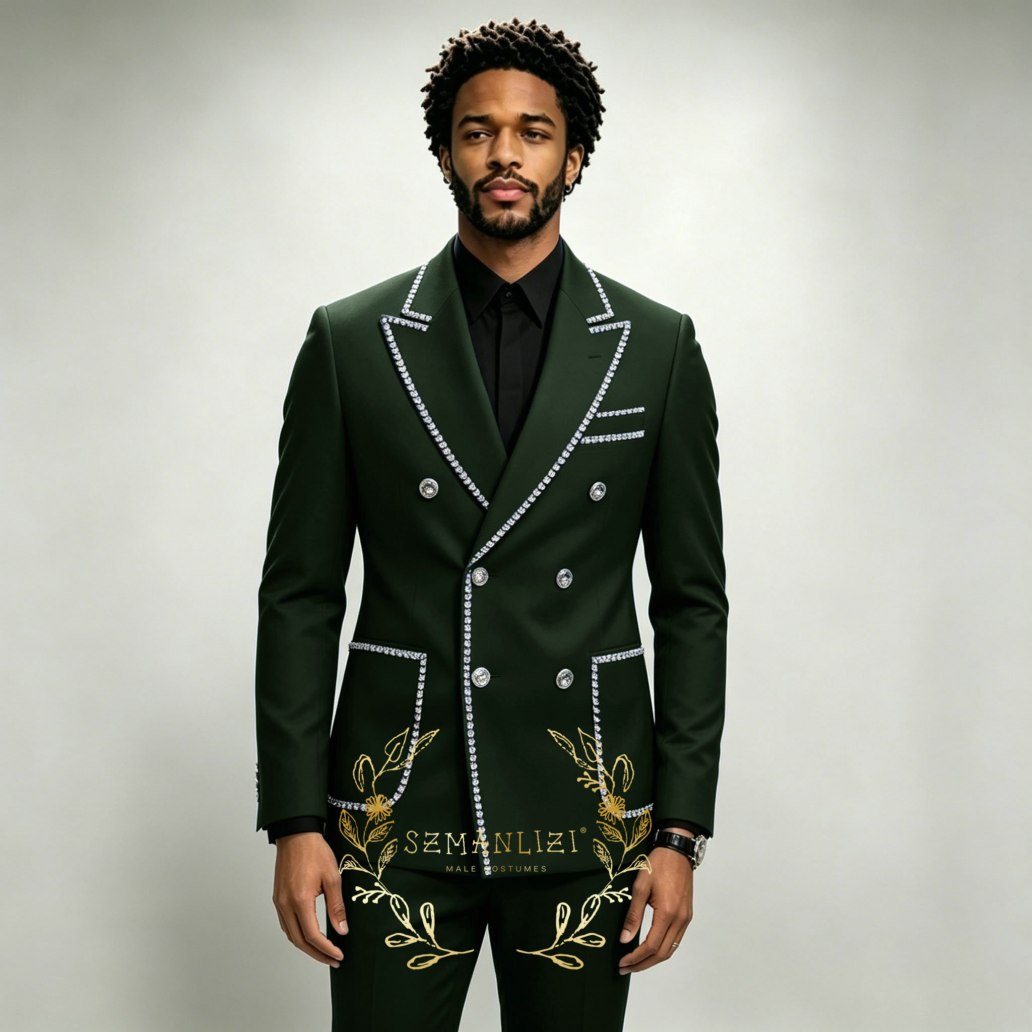 Luxury Men's Suits 2 Pieces Ro - огляд і ціна Formal Wear For Men In Wedding