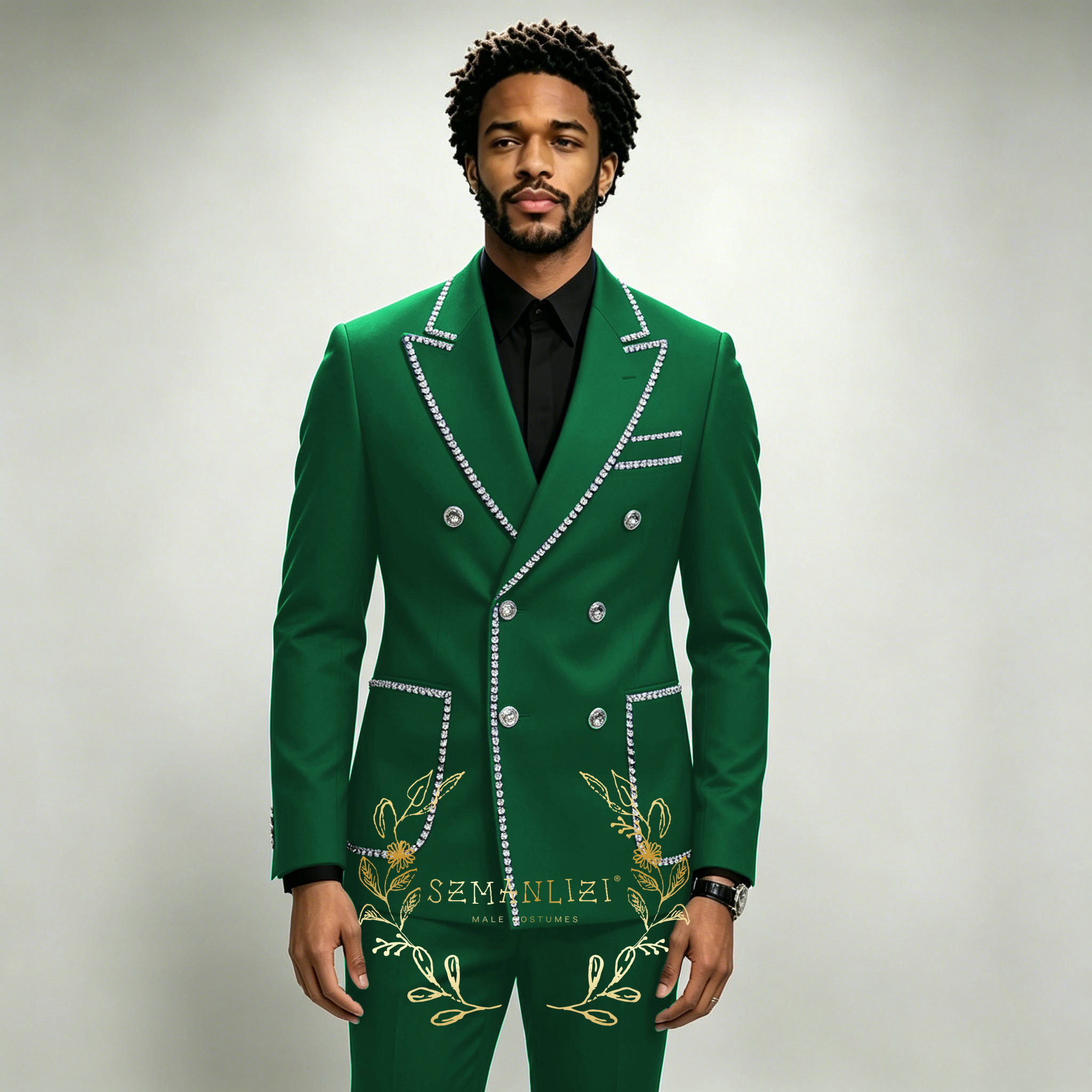 Luxury Men's Suits 2 Pieces Ro - огляд і ціна Formal Wear For Men In Wedding