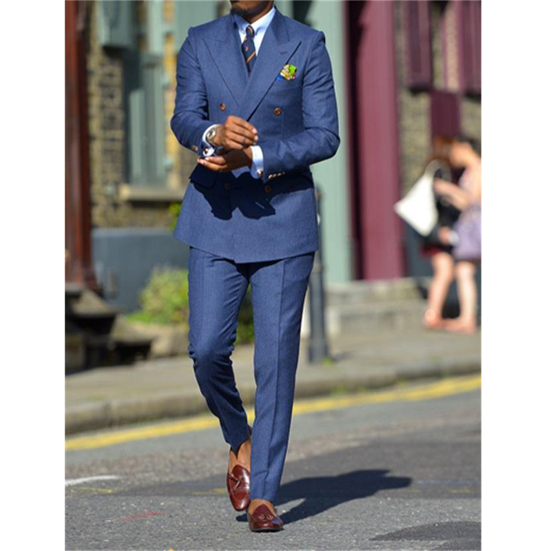 Dark Blue Formal Mens Suits Tw - огляд і ціна Formal Wear For Men In Wedding