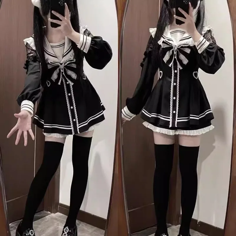 Girls Jirai Kei Cosplay Dress  - огляд і ціна Slim Fit Suit Set
