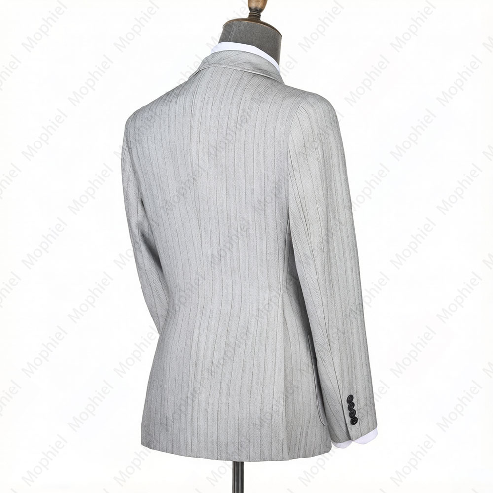 Mophiel Light Grey Men Suits S - огляд і ціна Formal Wear For Men In Wedding