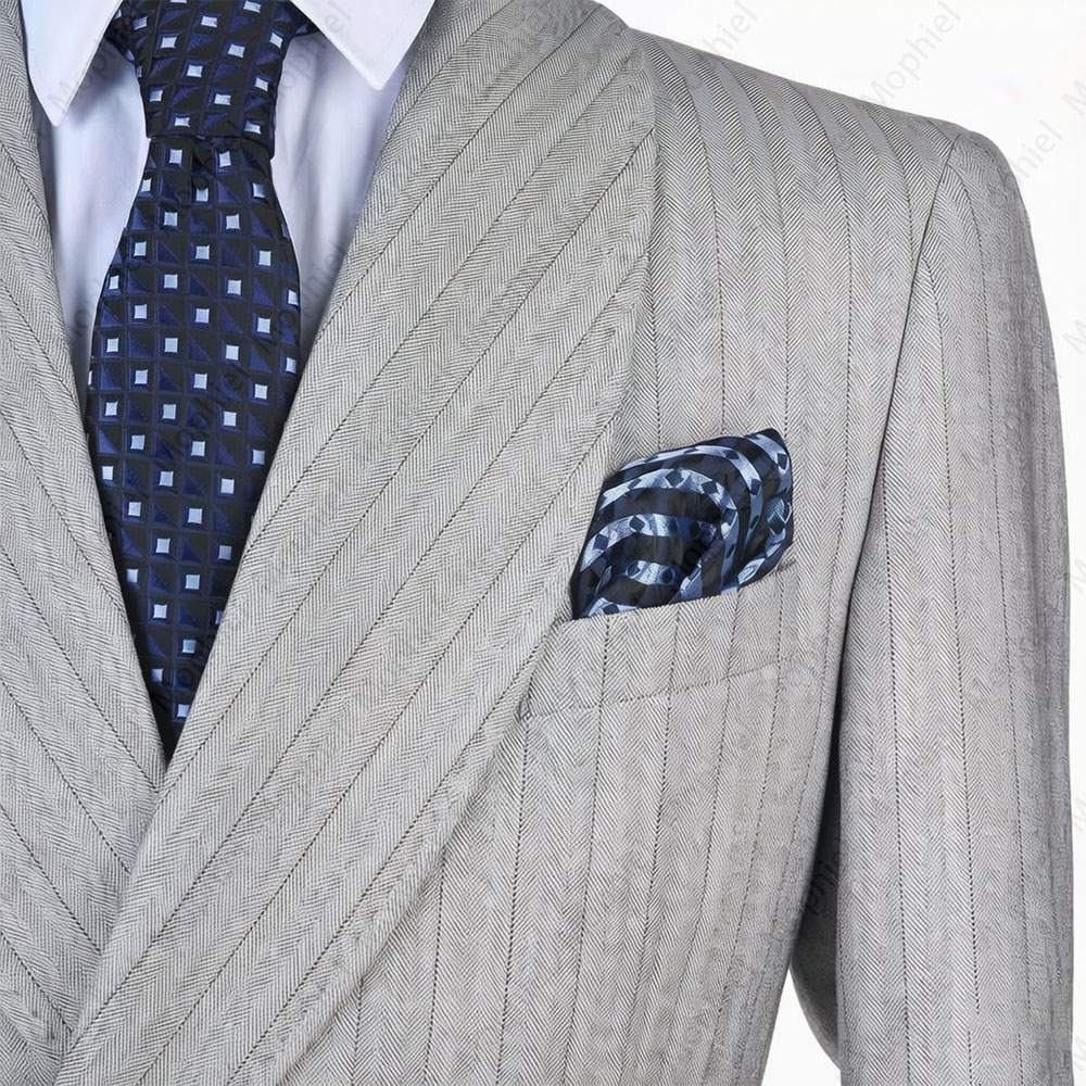 Mophiel Light Grey Men Suits S - огляд і ціна Formal Wear For Men In Wedding