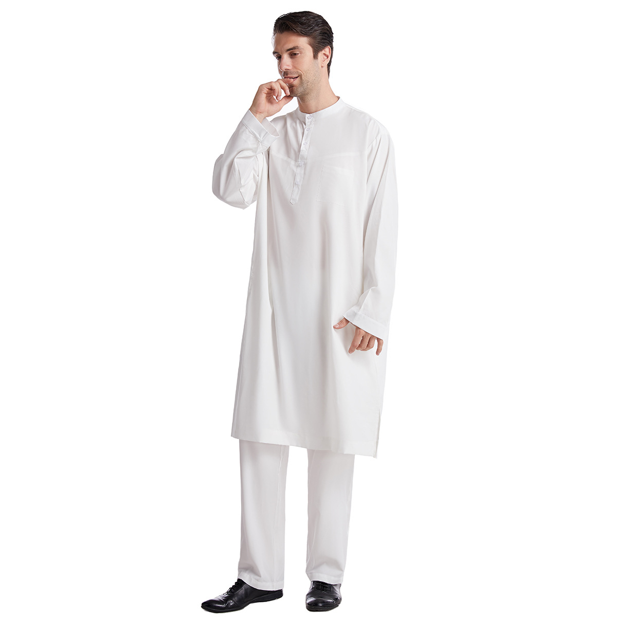 Muslim Men Jubba Thobe 2 Pice  - огляд і ціна Men Formal Wear 2025