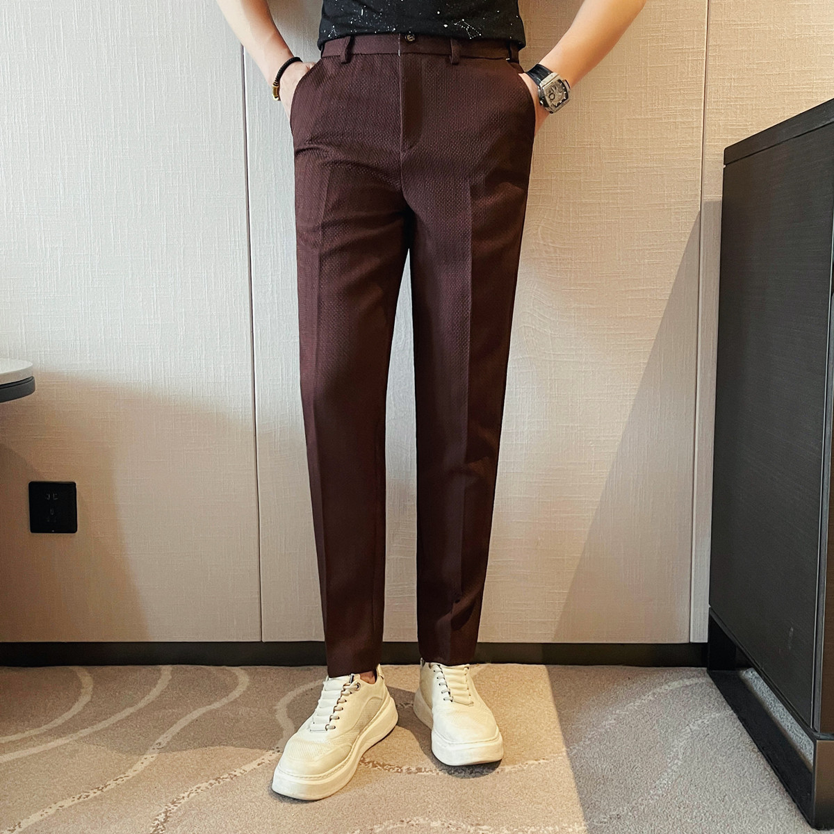 2025 Spring Summer New Men's T - огляд і ціна Men Formal Wear Set
