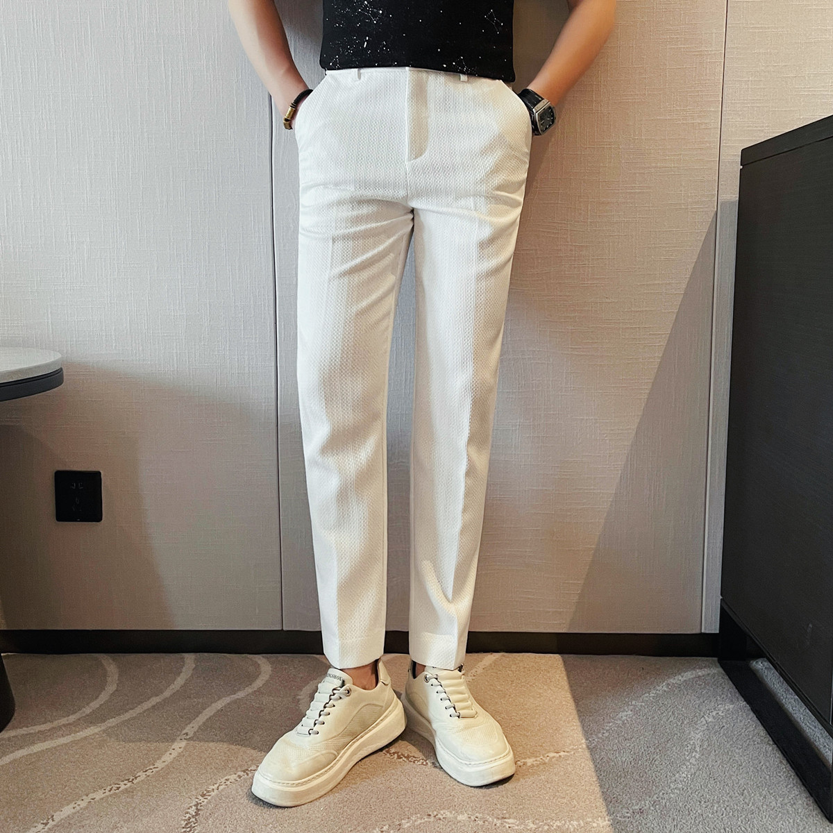 2025 Spring Summer New Men's T - огляд і ціна Men Formal Wear Set