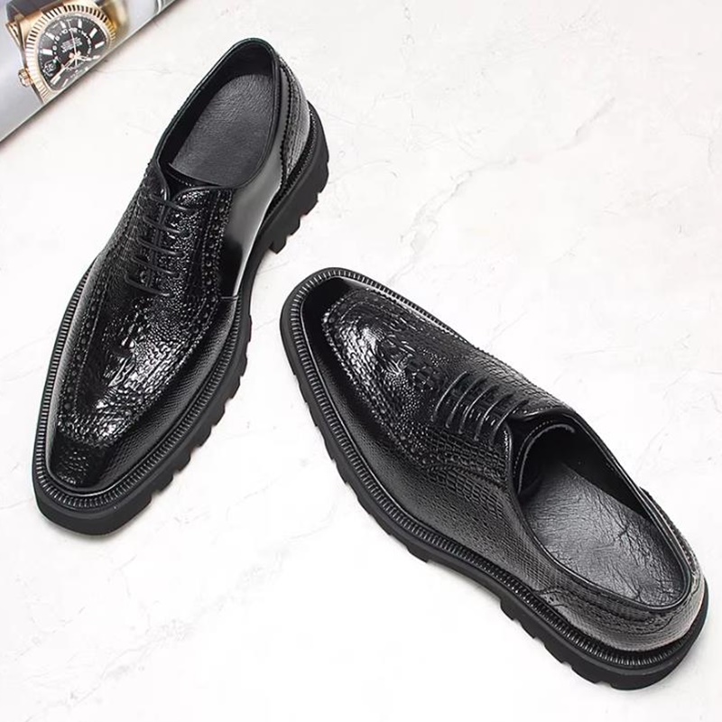 High-end Crocodile-pattern Lea - огляд і ціна High End Men'S Formal Wear