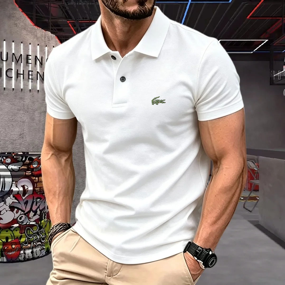 Man Short-Sleeved Polo Shirt L - огляд і ціна Men'S Used Formal Wear