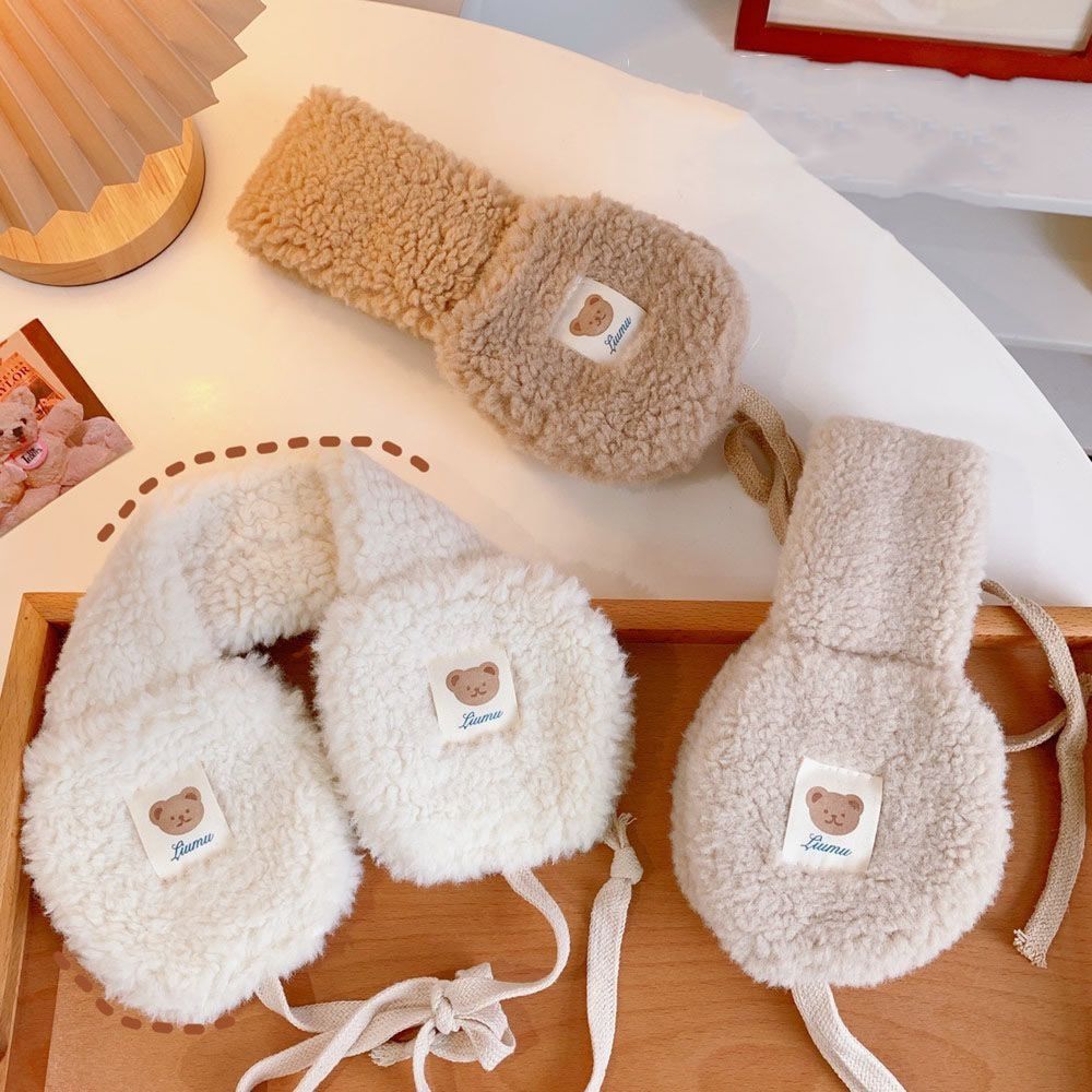 New Cute Bear Tie Plush Earmuf - огляд і ціна Windsor Knot Tie