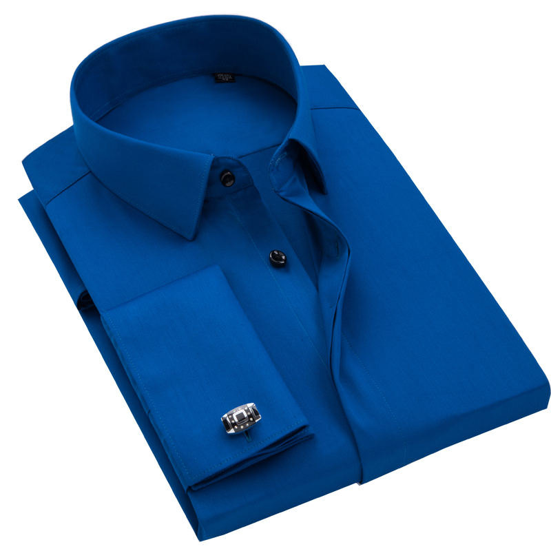 Men's French Cufflinks Shirt,  - огляд і ціна High End Men'S Formal Wear