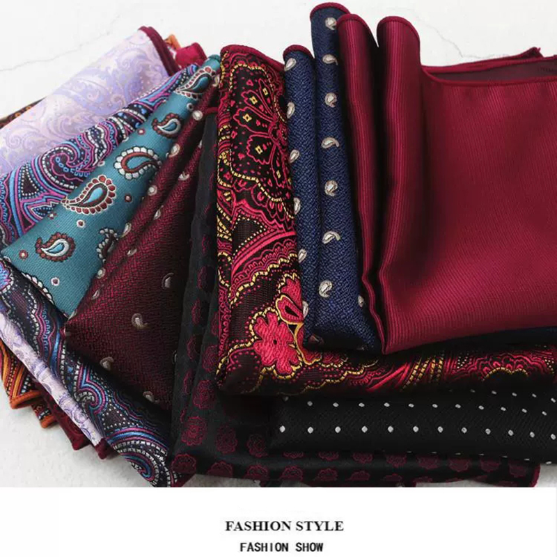 Classic Pasiley Pocket Square  - огляд і ціна Men Formal Wear Set