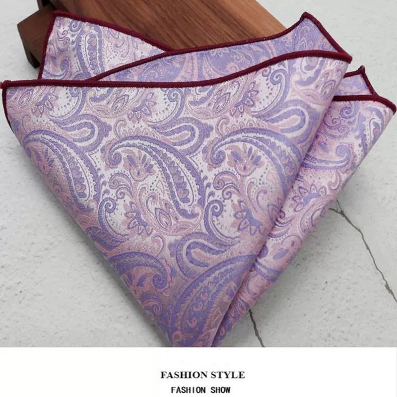 Classic Pasiley Pocket Square  - огляд і ціна Men Formal Wear Set