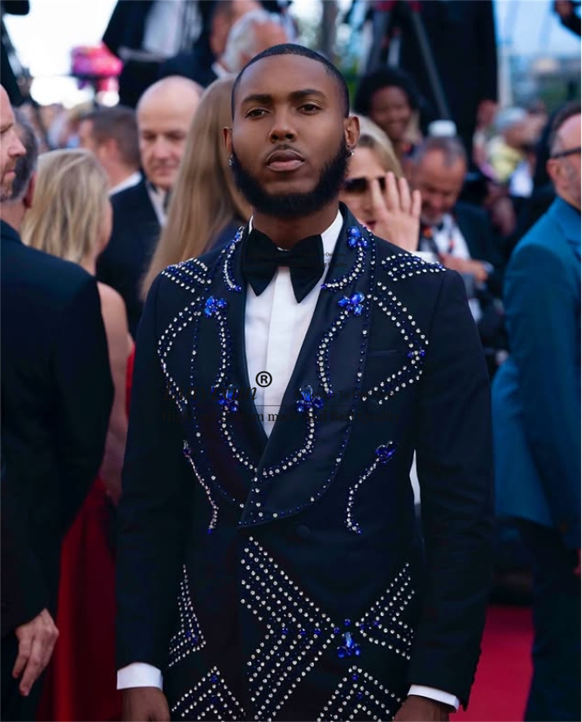 High End Beaded Crystal Men Su - огляд і ціна High End Men'S Formal Wear