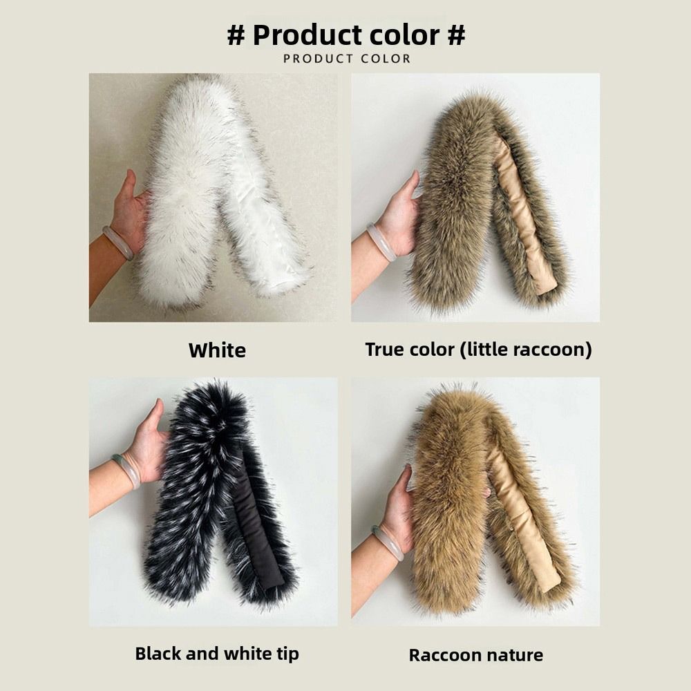 Lengthened Scarf Faux Fur Coll - огляд і ціна Windsor Knot Tie