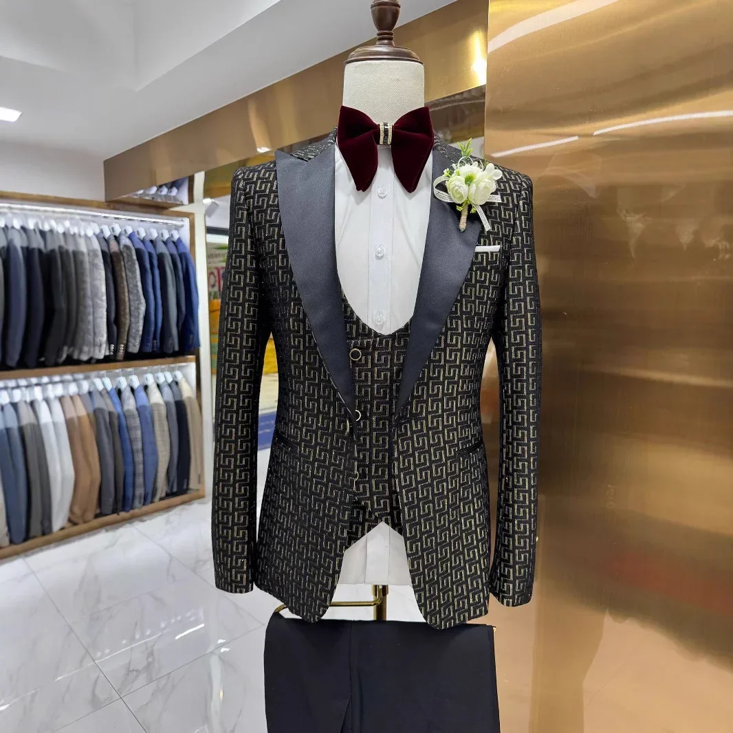 Plaid Prom Suits For Men Slim  - огляд і ціна Men Formal Wear 2025