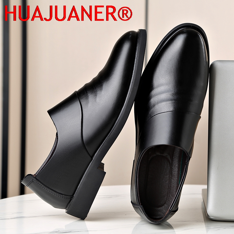 New Genuine Leather Men's Flat - огляд і ціна Men'S Formal Attire