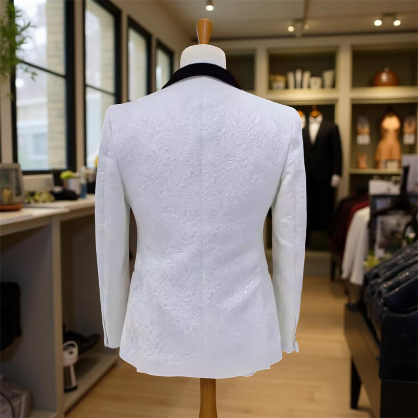 3 Pcs Floral Wedding Suits for - огляд і ціна Men Formal Wear 2025