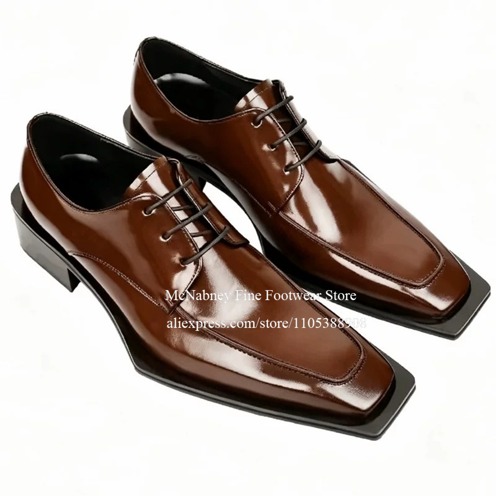 Spike Studs Leather Dress Shoe - огляд і ціна Formal Wear For Men In Wedding