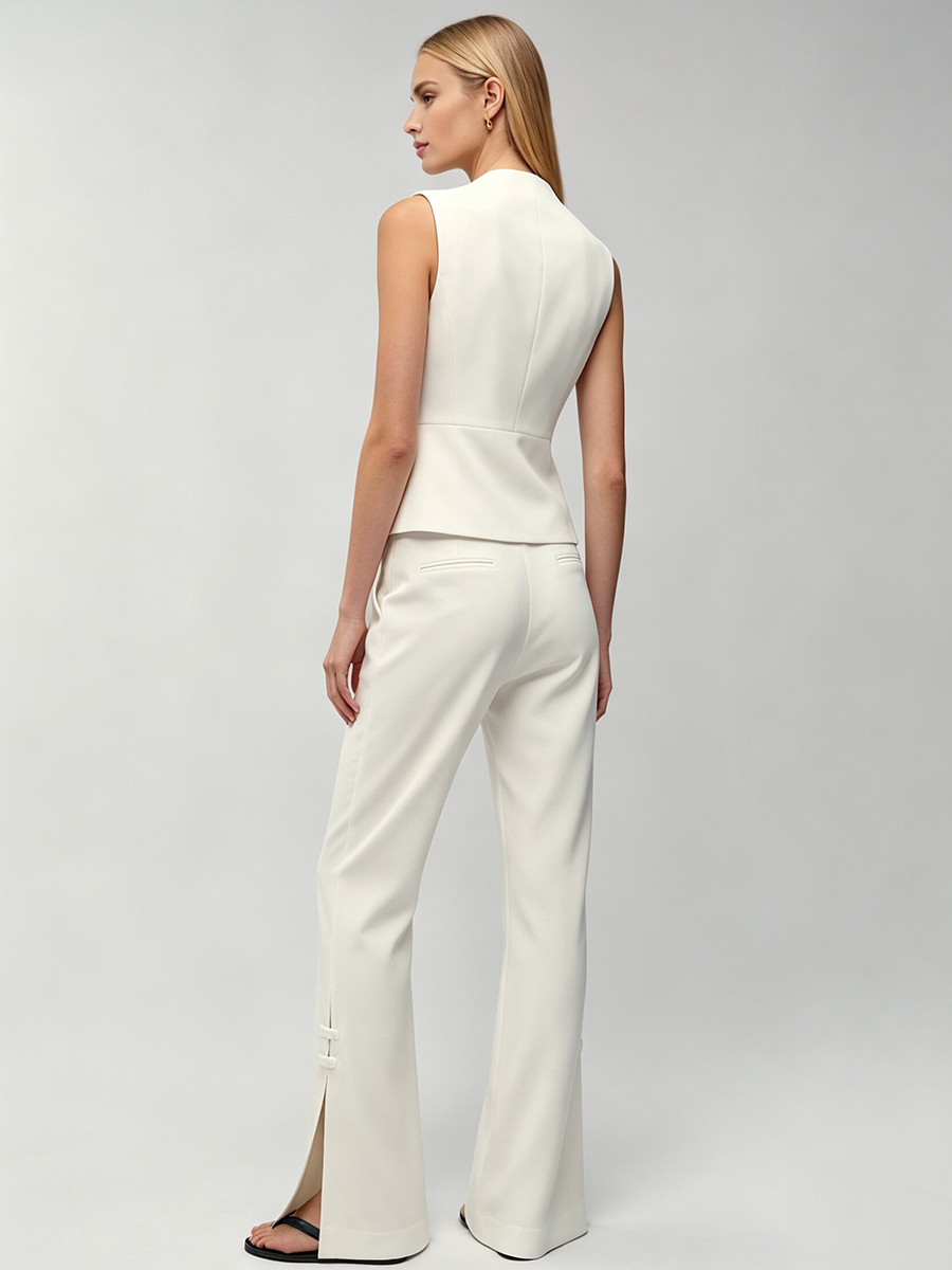 LIMO Women White Chinese Frog  - огляд і ціна Men Formal Wear Set
