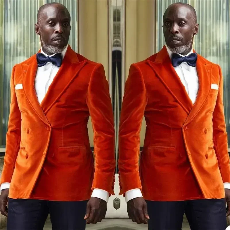 Velvet Formal Men Suits Double - огляд і ціна Men Formal Wear 2025